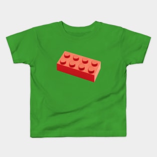 Red building brick. Kids T-Shirt